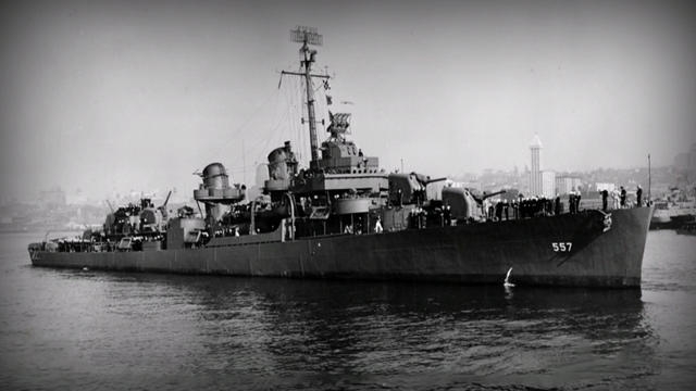 USS Johnston uncovered after nearly 80 years
