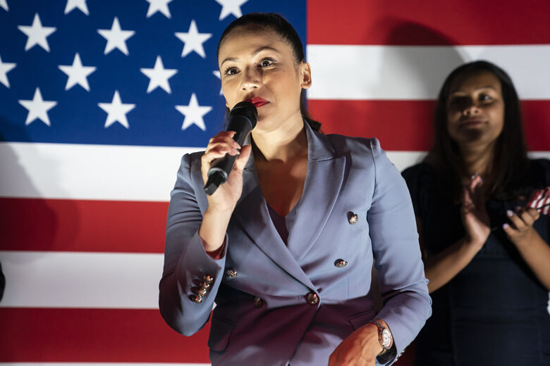 Virginia GOP Congressional Candidate Yesli Vega Holds Election Night Event