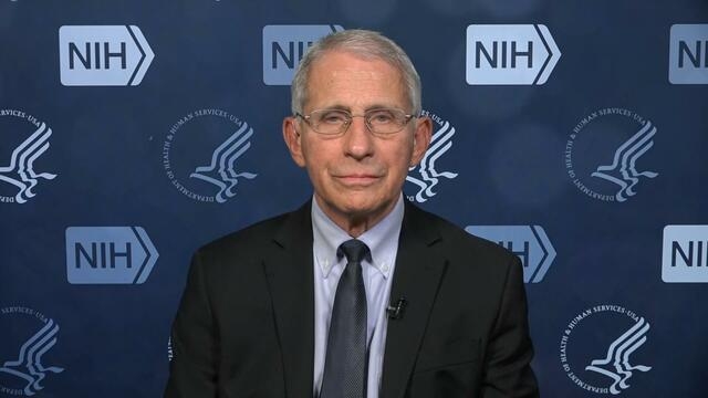 Dr. Anthony Fauci on state of the COVID 19 pandemic