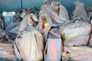 Plastic grocery bags