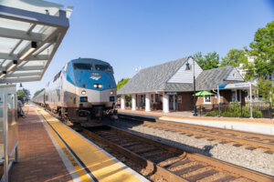 Amtrak station in Ashland