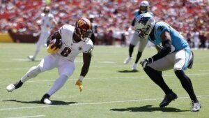 As competition for RB1 heats up, Robinson’s stock keeps rising