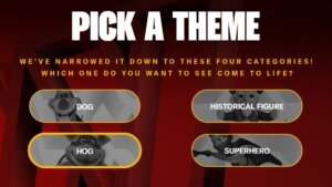 Commanders narrow down mascot to four themes; fans to vote on options