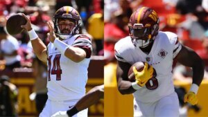 Two rookies highlight Commanders' preseason opener