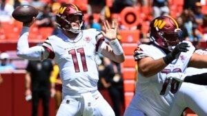 Wentz, Rivera pleased with QB's debut, but there is room to grow
