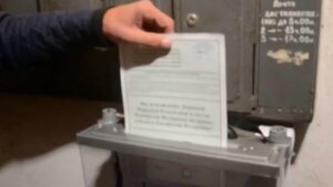 Kremlin controlled areas of Ukraine vote on joining Russia