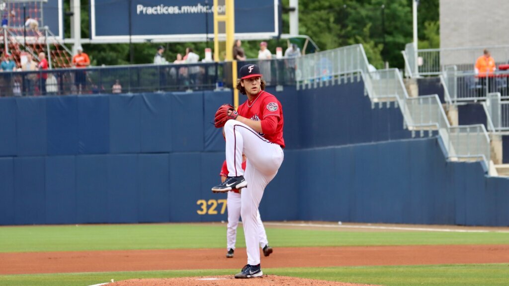 Nats' Denaburg grateful to be pitching, and smiling, again