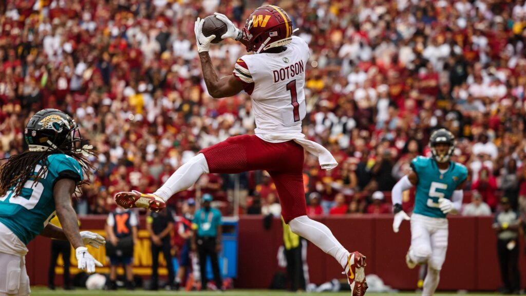 Dotson named NFL Rookie of the Week after 2 TD performance