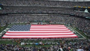 NFL teams honor victims of 9/11 with messages of support, national anthem