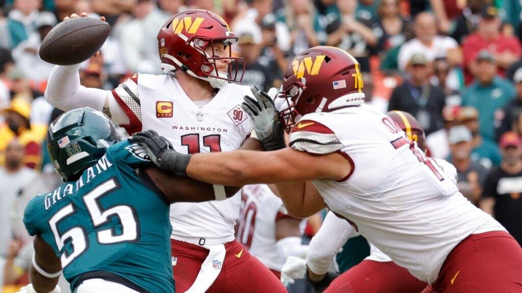 Commanders face another test stopping Parsons, Cowboys rush