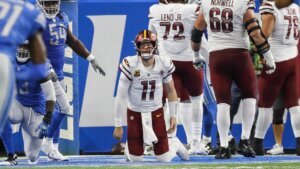Commanders Lions difference: One team showed up in first quarter