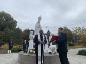 2nd Our Lady of Fatima statue is dedicated at the Basilica of the National Shrine of the Immaculate Conception