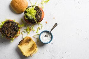 Food MilkStreet Quinoa Cakes with Gruyere