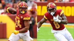 Usage of Gibson, Robinson vs. GB is what Commanders 'envisioned'