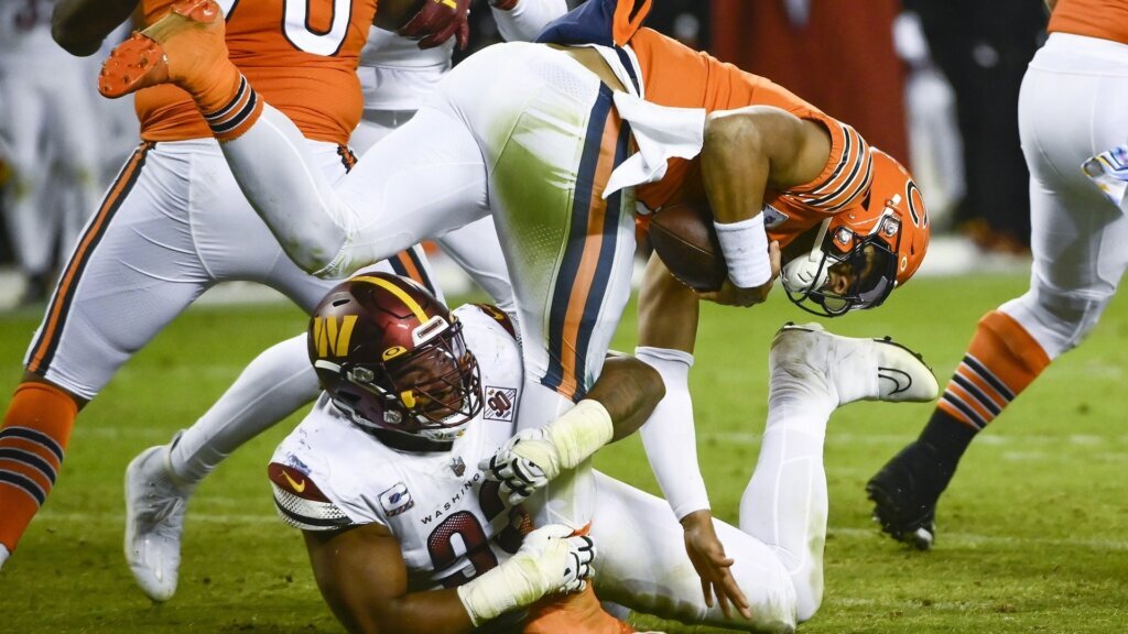Two encouraging parts of Commanders' discouraging win vs. Bears
