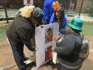 Vigil on Watkins Field