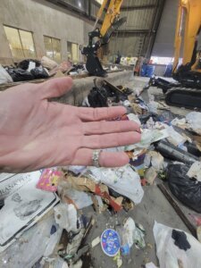 Lost Wedding Rings Trash