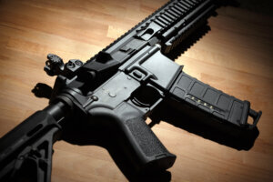 Modern AR 15 (M4A1) carbine