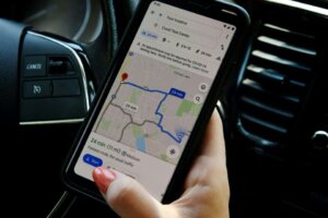 Google map application