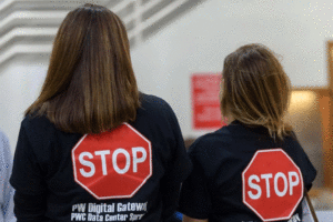 Opponents of the PW Digital Gateway project