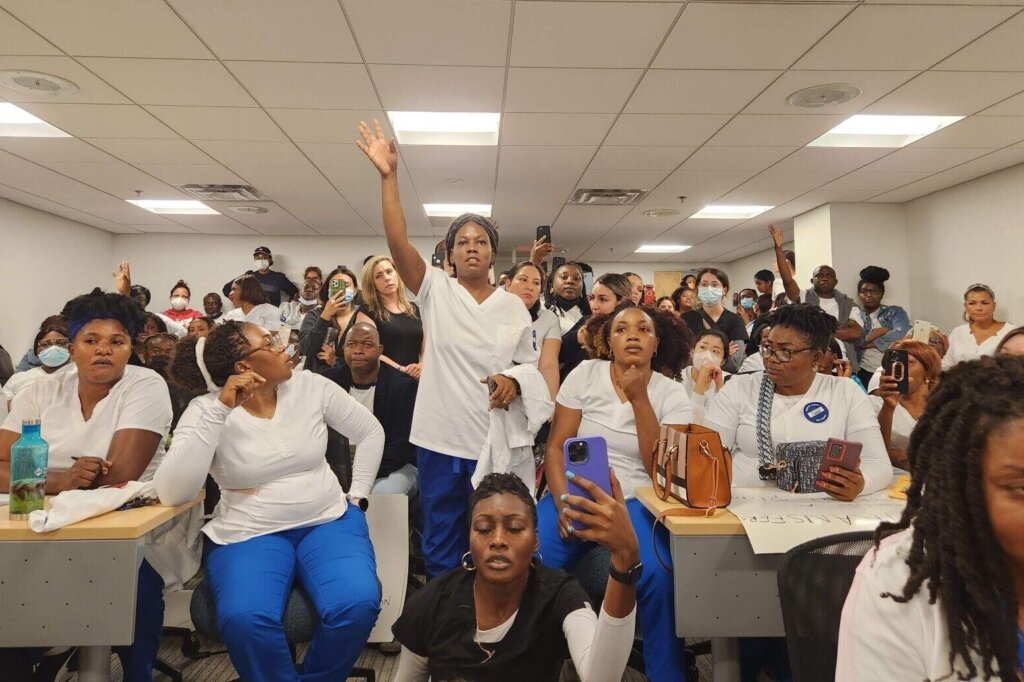 Stratford students inside nova