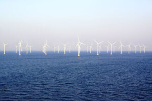 An offshore wind farm South of Malmö, Sweden