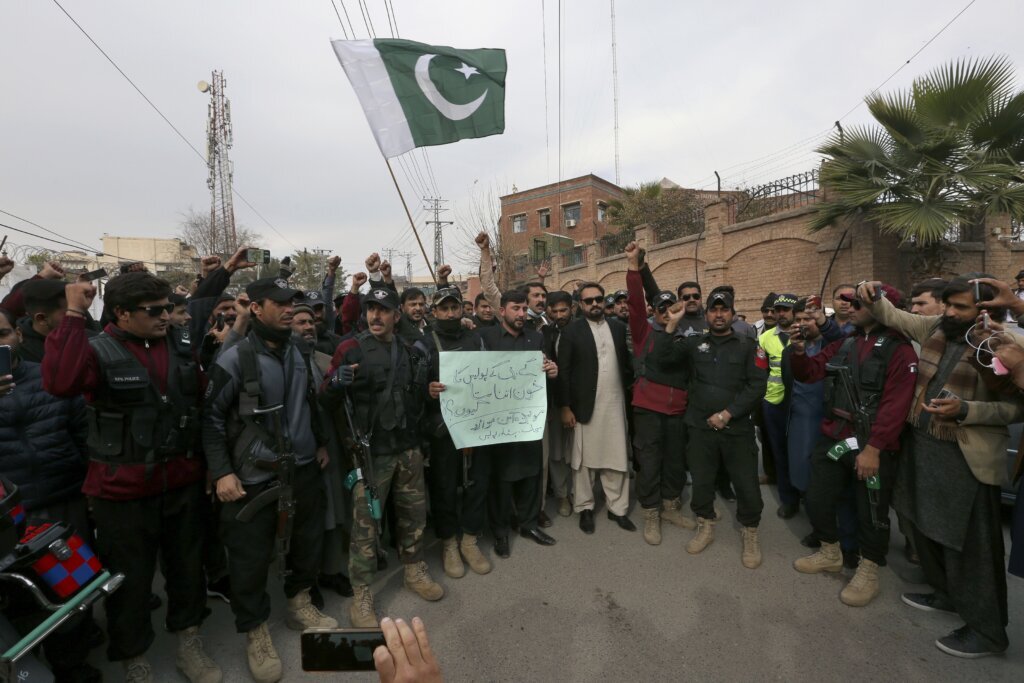Pakistan Battered Peshawar