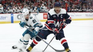 Ovechkin returns to practice for first time since father’s passing