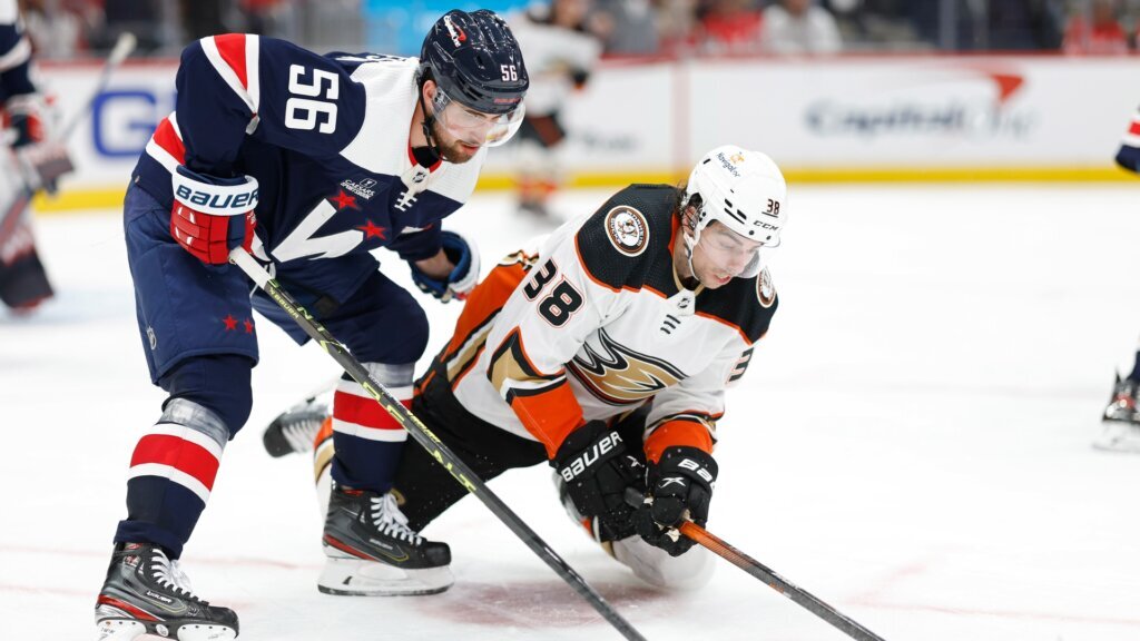 Caps to face Ducks in final game before trade deadline