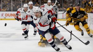 Caps open second half with road win over first place Bruins