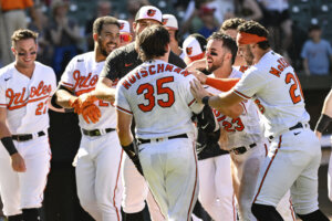 Athletics Orioles Baseball
