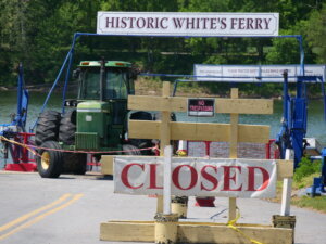 Closed White's Ferry
