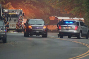 Firetruck accident