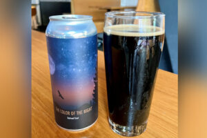 The Fidens The Color of the Night Oatmeal Stout. (WTOP/Brennan Haselton)