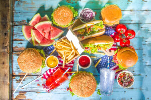Memorial Day, USA Independence picnic party