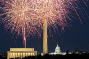 APTOPIX Fourth of July Washington