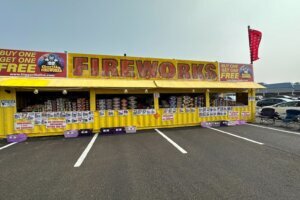 Fireworks stand