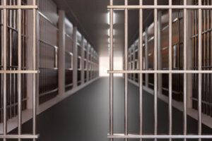 Prison building corridor