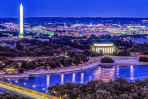 Washington, DC Panoramic Dusk USA