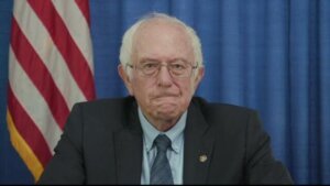 Sen. Bernie Sanders says Joe Biden will win in 2024 if he runs on a "strong progressive agenda"