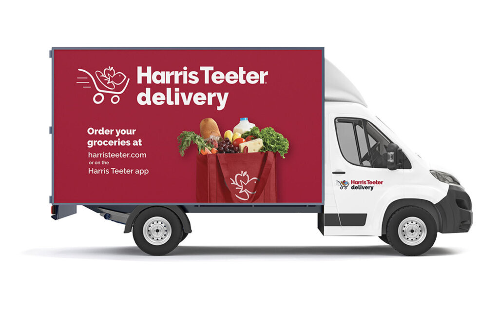 Harris Teeter's temperature controlled truck.