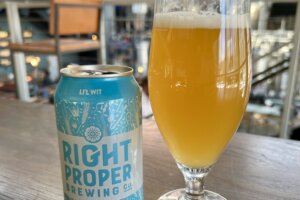 Right Proper Li’l Wit Belgian Style White Ale