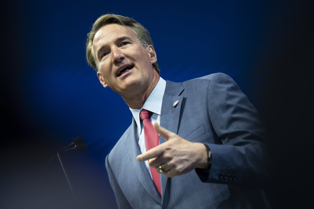 Virginia Gov. Youngkin Speaks At Grand Opening Of Amazon HQ2 In Arlington