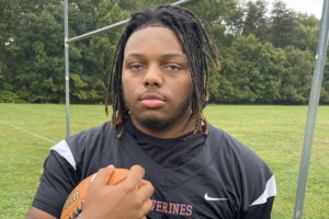 Kayon Prather with Ball