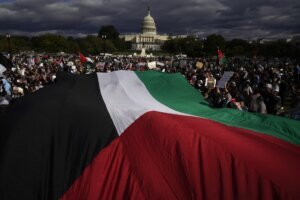 APTOPIX US Israel Palestinians Protest