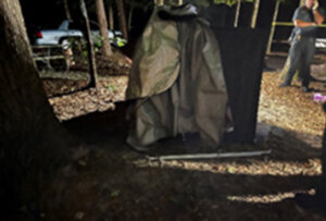 Tent slaying