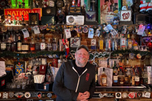 Tony Tomelden, owner of The Pug on H Street in Northeast. (WTOP/John Domen)