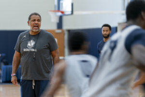 Georgetown NCAA college basketball head coach Ed Cooley