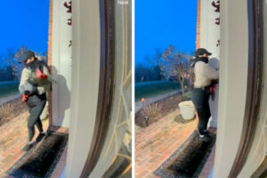 Detectives seek community’s assistance identifying a group of serial burglars who employ bouquets of flowers and tools to break into houses.