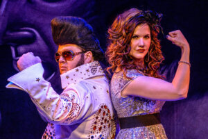 2 Co Hosts Elvis and Kittie Glitter